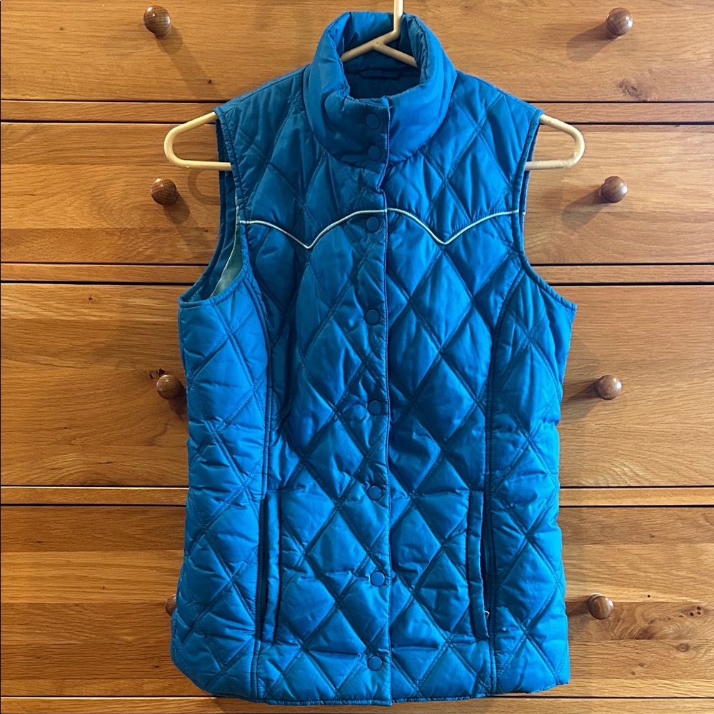 Roper Women's  Blue Quilted Vest